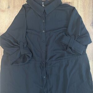 Classic Black Floor Length Kimono from Torrid Womens size 3XL